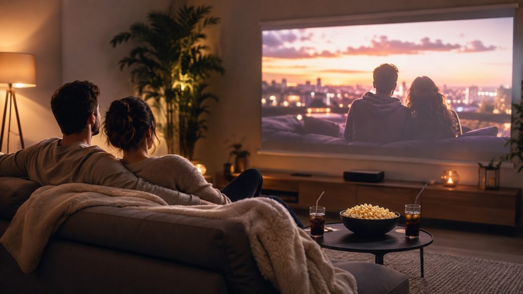 Pomysły na wieczór filmowy — jak zorganizować idealny seans w domu