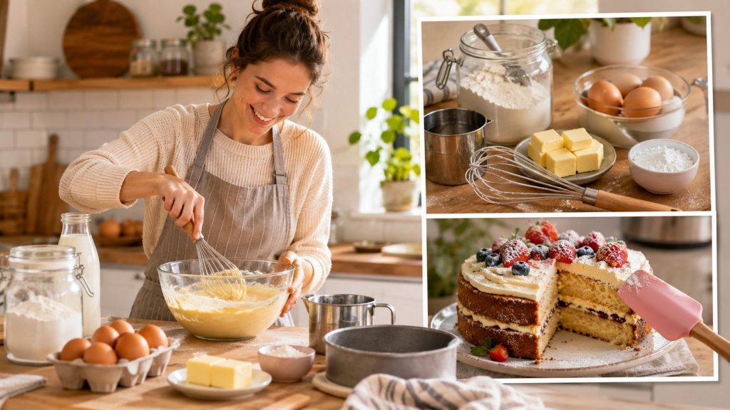 Jak upiec ciasto krok po kroku? Prosty poradnik dla początkujących