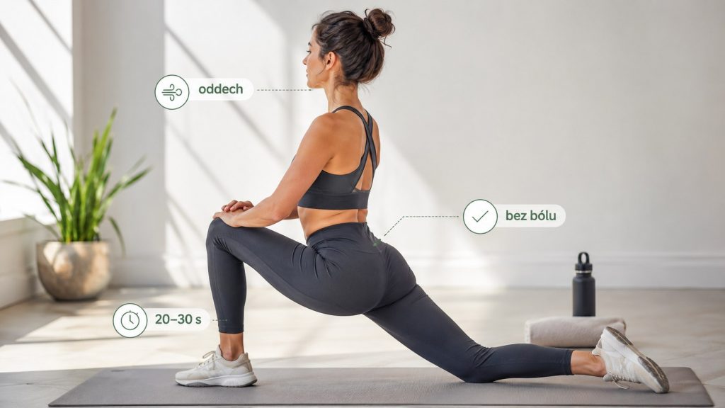 Jak się rozciągać bezpiecznie? Stretching krok po kroku bez bólu i kontuzji