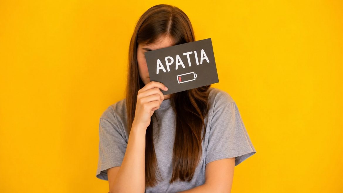 Apatia i ociężałość to stan zobojętnienia i braku energii. Poznaj objawy osoby apatycznej, przyczyny oraz małe kroki, jak odzyskać siły.