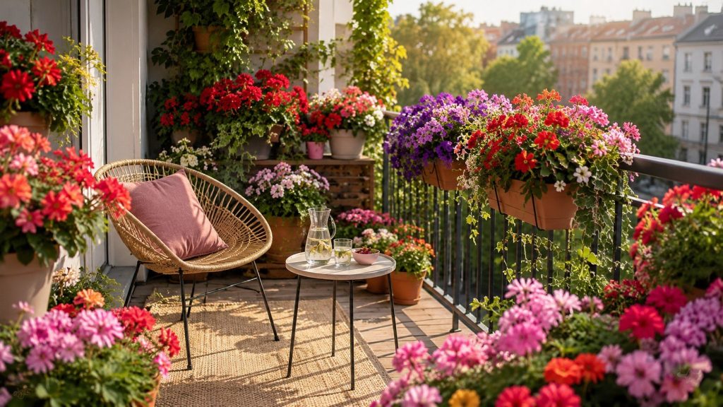 Rośliny na balkon — co posadzić, by kwitł całe lato
