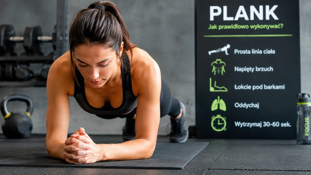Jak prawidłowo wykonywać plank (deskę)? Technika, czas, oddech, błędy i progresja ćwiczenia