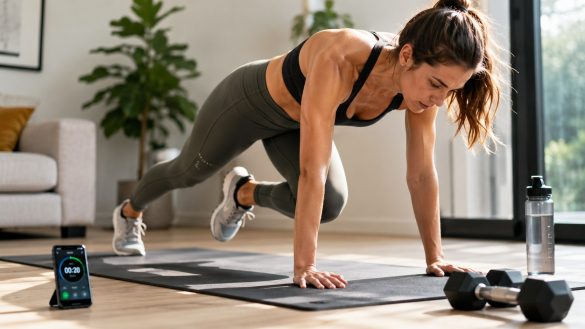 Masz mało czasu, a chcesz intensywnie poćwiczyć? Oto jak zacząć trening HIIT w domu.