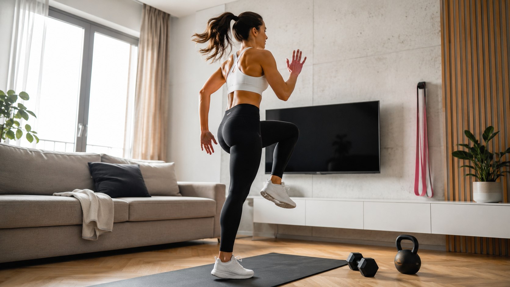 Trening HIIT w domu — co to jest, jak zacząć i jak ćwiczyć bez sprzętu