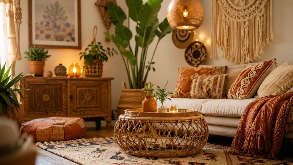 Styl boho — jak stworzyć przytulne, klimatyczne wnętrze