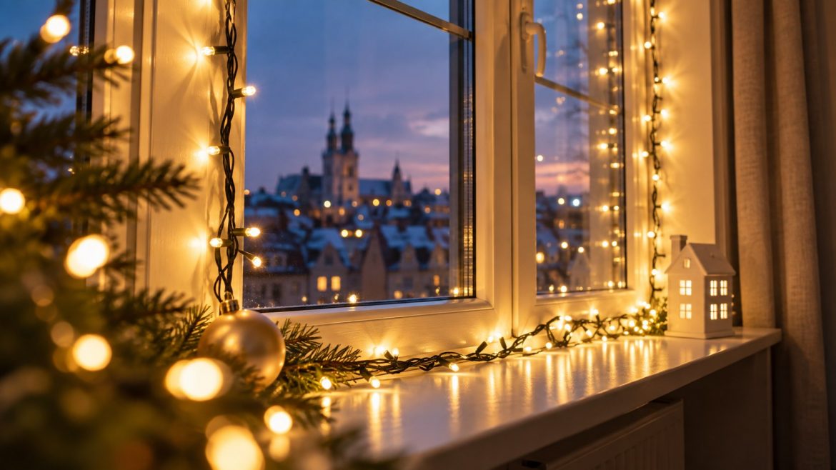 Chcesz, by dom rozświetlił się magicznie na święta? Oto jak mądrze rozwiesić lampki.