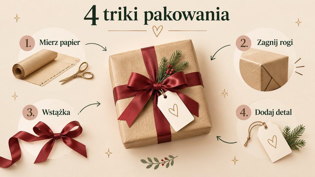 Jak ładnie zapakować prezent? 12 pomysłów i trików, które naprawdę robią różnicę