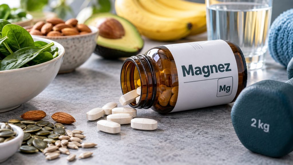 Magnez — na co pomaga i jak rozpoznać niedobór? Objawy, normy, źródła i suplementacja krok po kroku