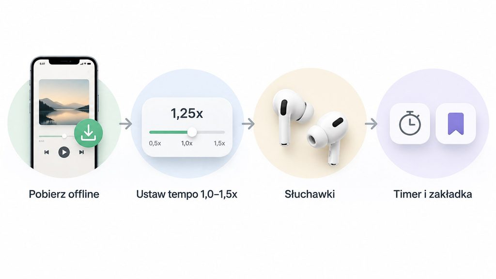 Jak słuchać audiobooków w drodze? Praktyczny poradnik dla zabieganych
