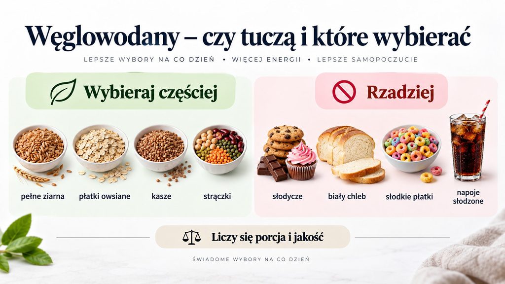 Węglowodany — czy tuczą i które wybierać? Praktyczny przewodnik bez dietetycznych mitów