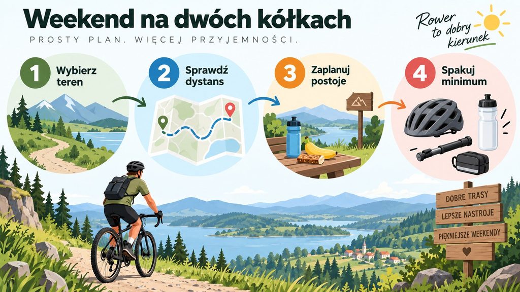 Rowerowe trasy — najlepsze pomysły na weekend w Polsce: Bałtyk, Tatry, Dunajec i Green Velo